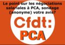 CFDT Crédit Agricole PCA – le point sur les négociations salariales à PCA, sondage (anonyme) votre avis?