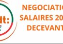 CFDT – Négociations nationales, la déclaration intersyndicale sur les salaires pour la réunion du 26 novembre CFDT – Négociations nationales, la déclaration intersyndicale sur les salaires pour la réunion du 26 novembre